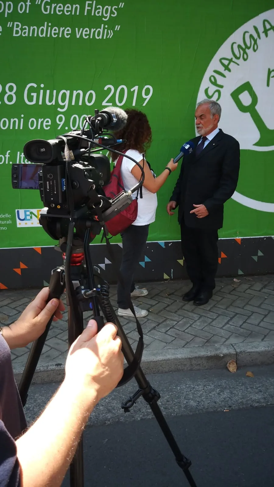 Intervista TV al 2° International Workshop of Green Flags 2019