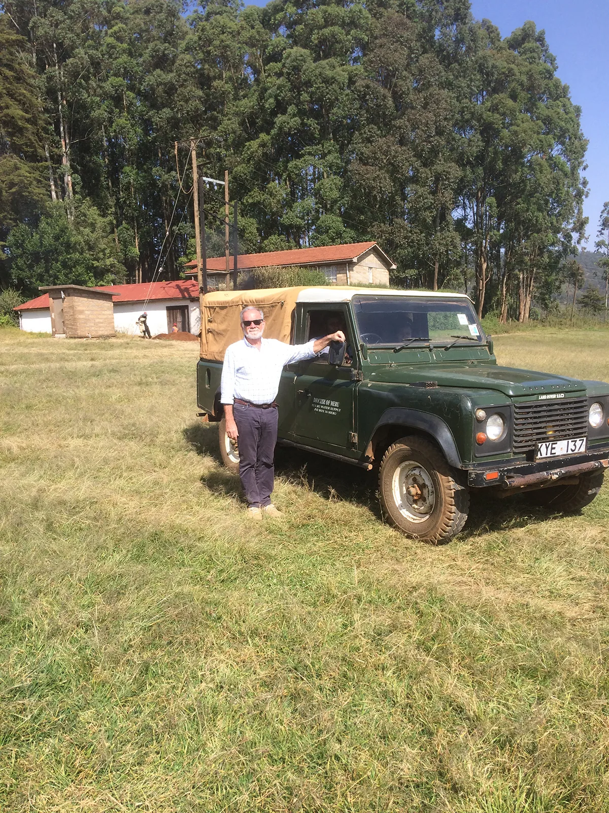 Professor Farnetani in Kenya