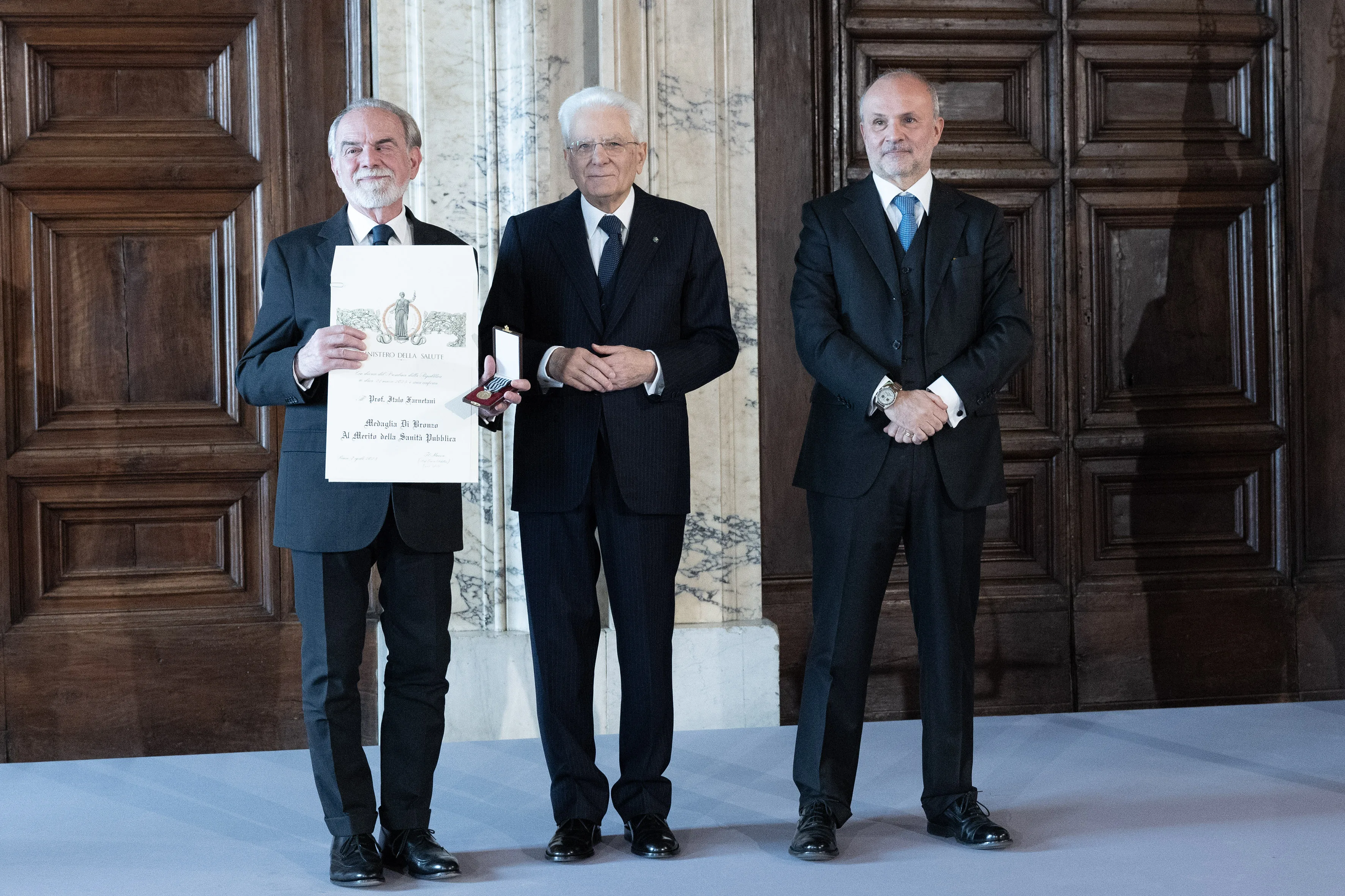 Quirinale - Consegna Medaglia
