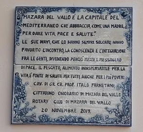 Targa a Mazara del Vallo