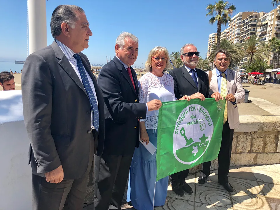 Cerimonia Bandiere Verdi Malaga 2018