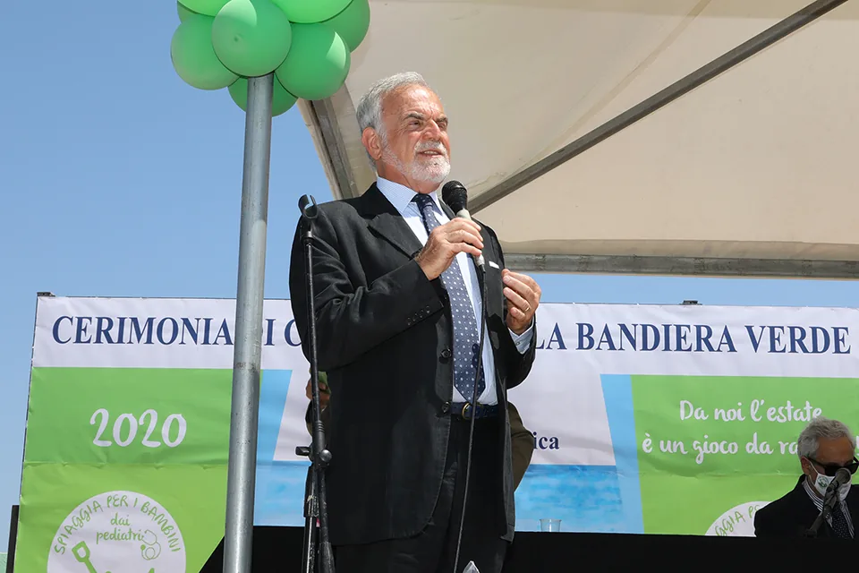 Cerimonia Bandiere Verdi Alba Adriatica 2020